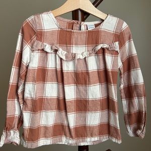 5T Carters Checkered Shirt